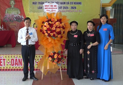 Đại hội đại biểu Mặt trận Tổ quốc Việt Nam xã Cư Kbang khóa VI